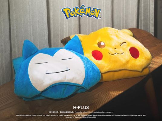 Pikachu、卡比獸造型斗篷連帽 於H-PLUS登場!