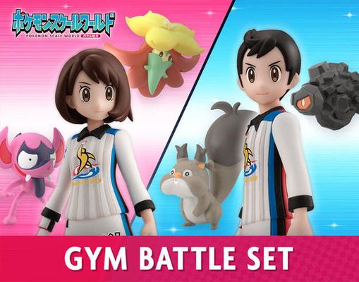 【PREMIUM BANDAI】POKÉMON SCALE WORLD GALAR GYM BATTLE SET W/O GUM 現正預售中！！