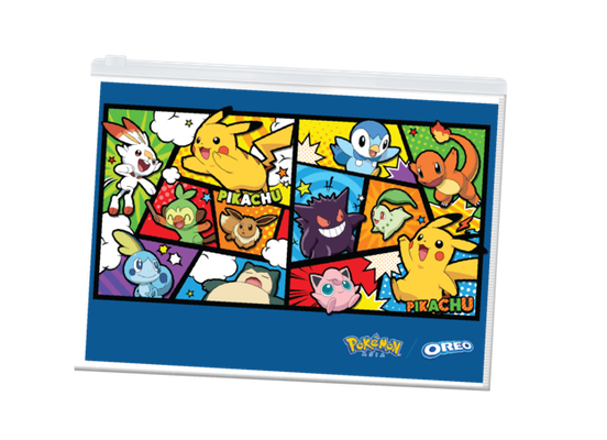 OREO與Pokémon陪你一起分享學習樂趣