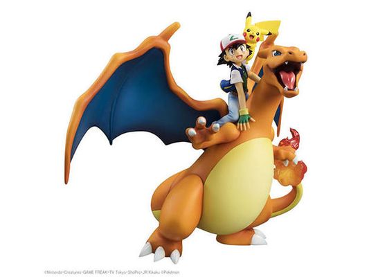 G.E.M. Series: Pokémon Ash Ketchum, Pikachu & Charizard