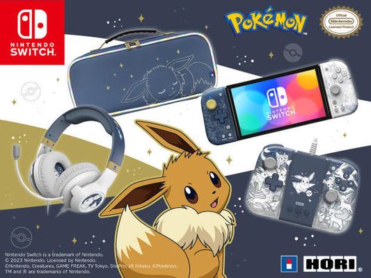 HORI 【伊布與夥伴們】系列 任天堂授權Nintendo Switch™周邊