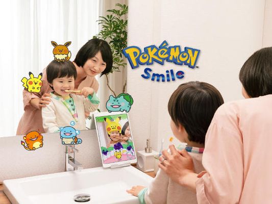 『Pokémon Smile』是個可以愉快地和寶可夢一起養成刷牙習慣的遊戲應用程式。