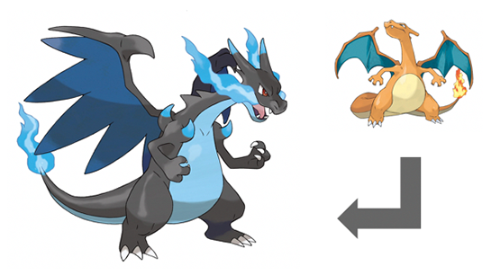 超級噴火龍X/超級噴火龍Y圖1