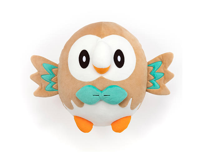 rowlet squishy plush